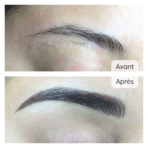 Microblading (avant/après)